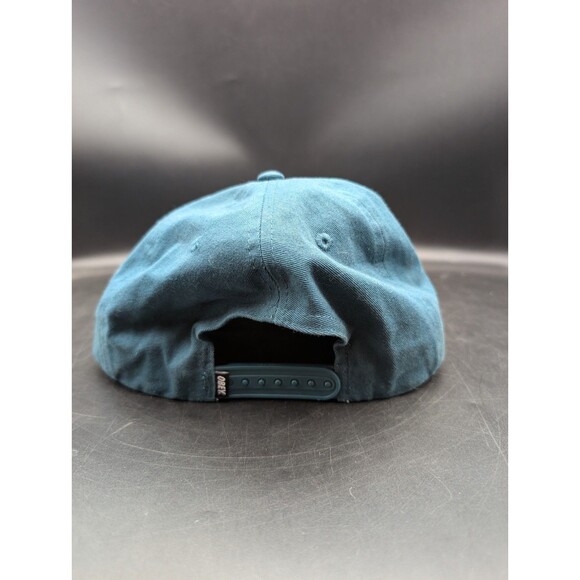 OBEY Hat Snapback Cap TEAL Embroidered Logo Skate Streetwear WORLDWIDE - Picture 3 of 6